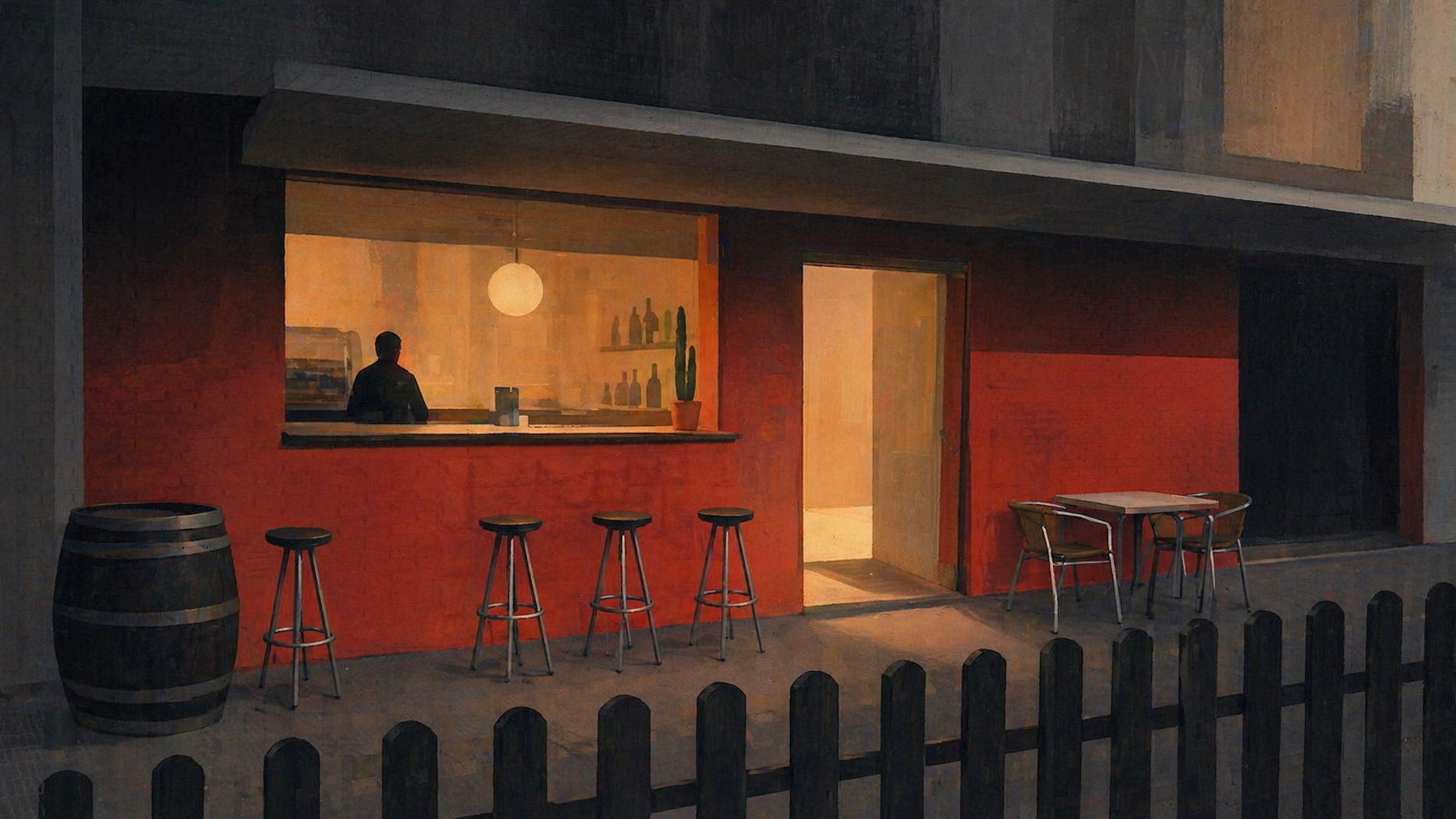 Cómo sobrevivir a un bar (Sergio Vázquez)